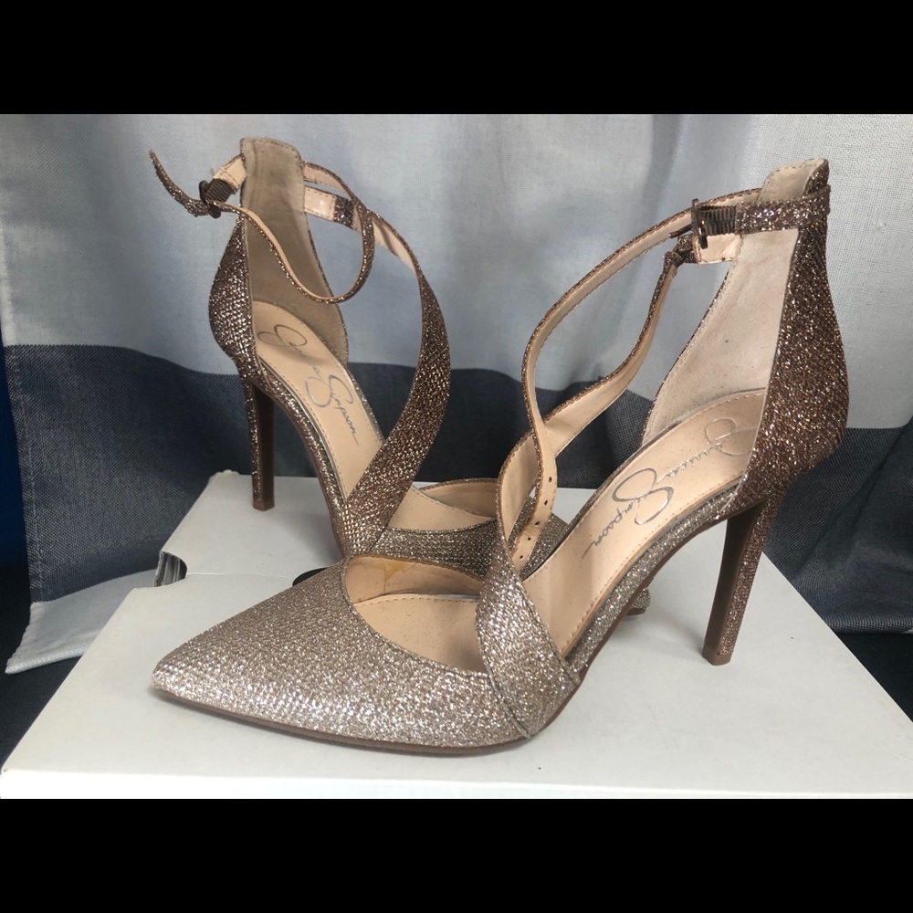 🆕Jessica Simpson OMBRE sparkle heel 7.5🆕